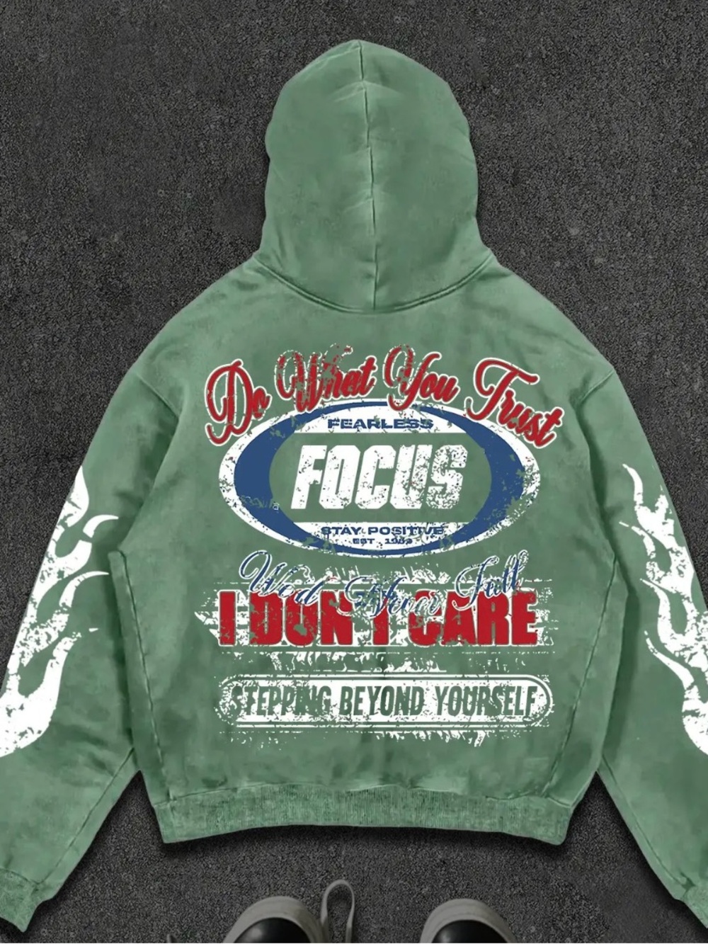 Sopula Studio Men's No. 28 Racing Elements Vintage Graphic, green, small unisex